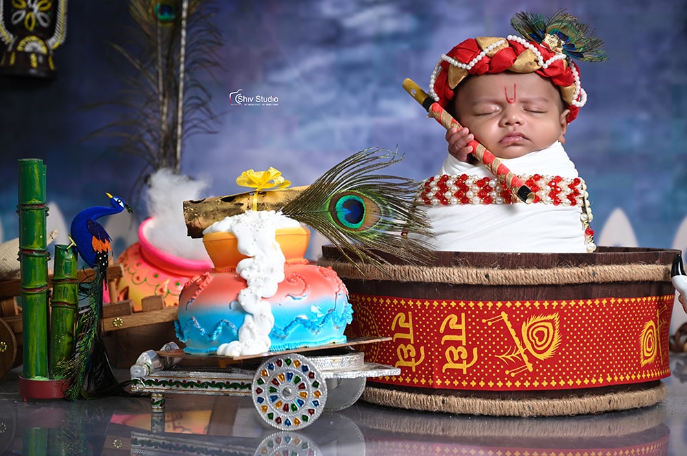 Newborn Baby Photographer, Photography Ahmedabad – Shiv Studio